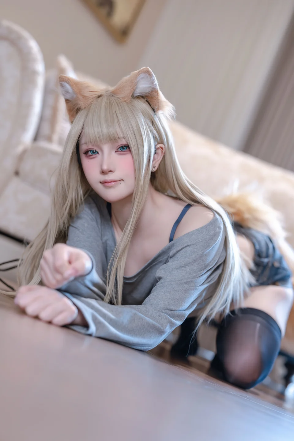 屿鱼 - 黄豆粉 T1 [54P-391MB] tg@simisebaisi 【丝足阁】041.webp